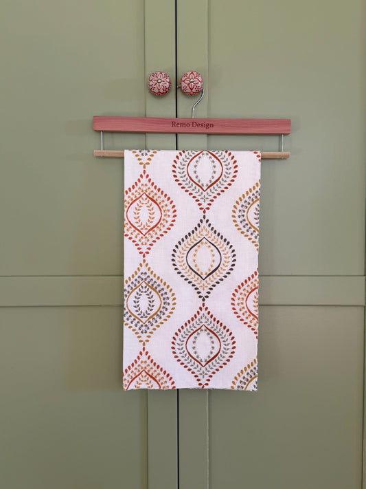 Tekstil Brodert 100% Bomull