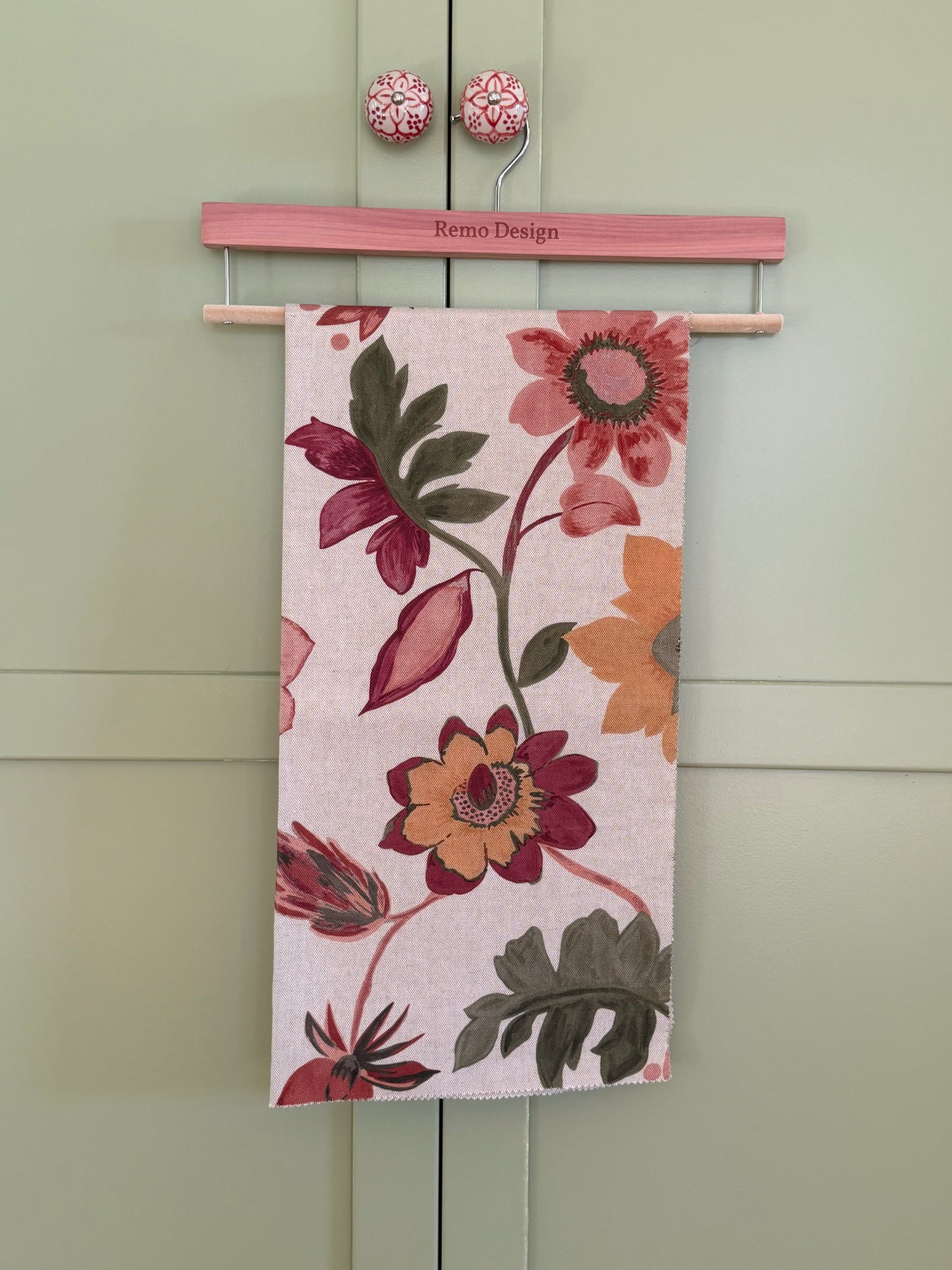 Tekstil Blomster 100% Bomull