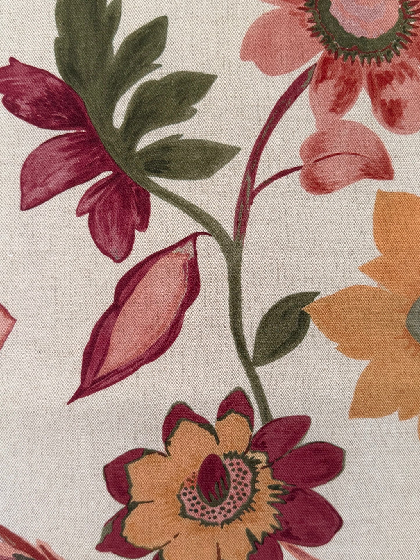 Tekstil Blomster 100% Bomull