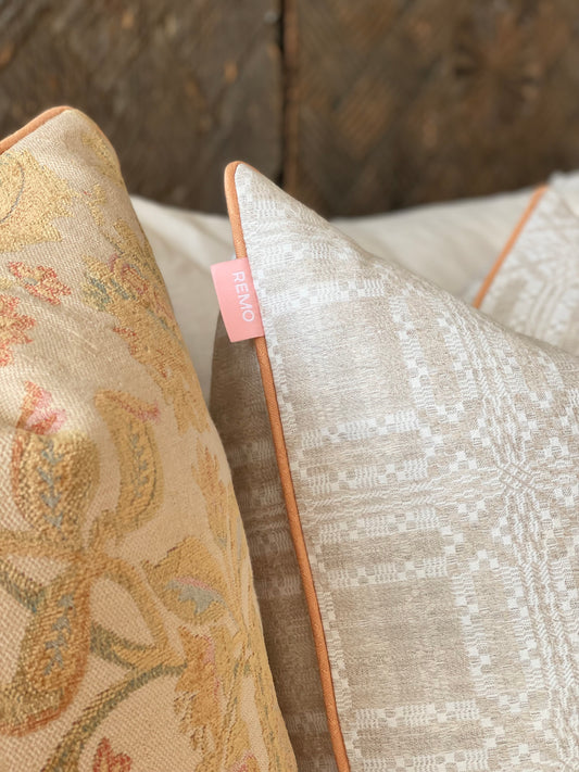 REMO Tablecloth Beige/Orange