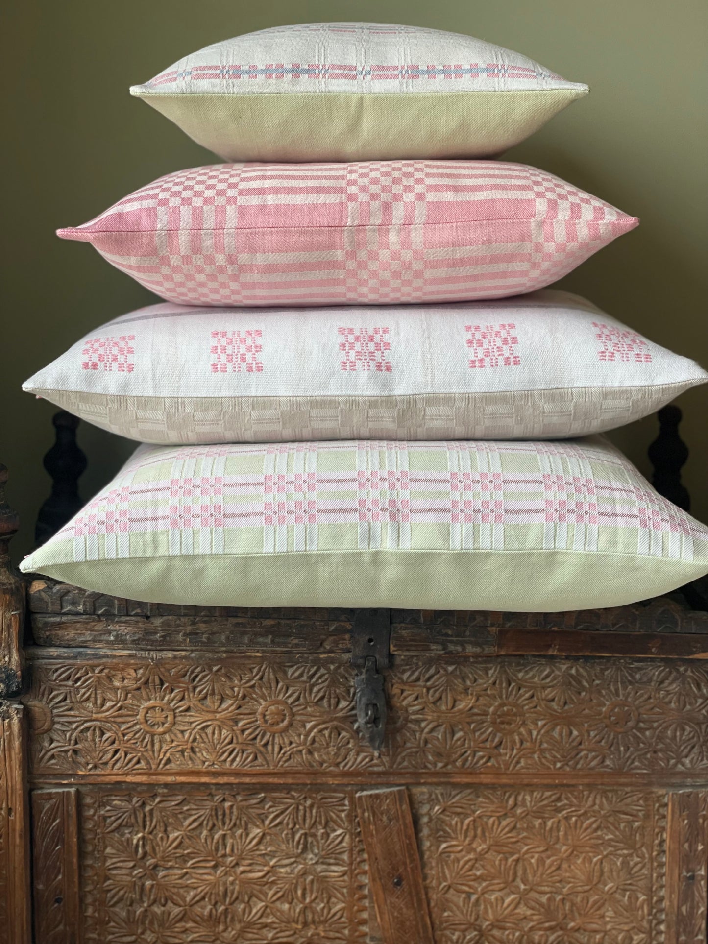 REMO Checkered Green/Pink